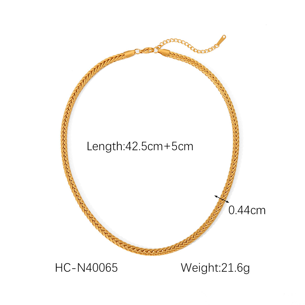 Collana Geometrica Placcata in Acciaio Inossidabile da Donna con Catena a Serpente, Gioielli Minimalisti per Ogni Giorno