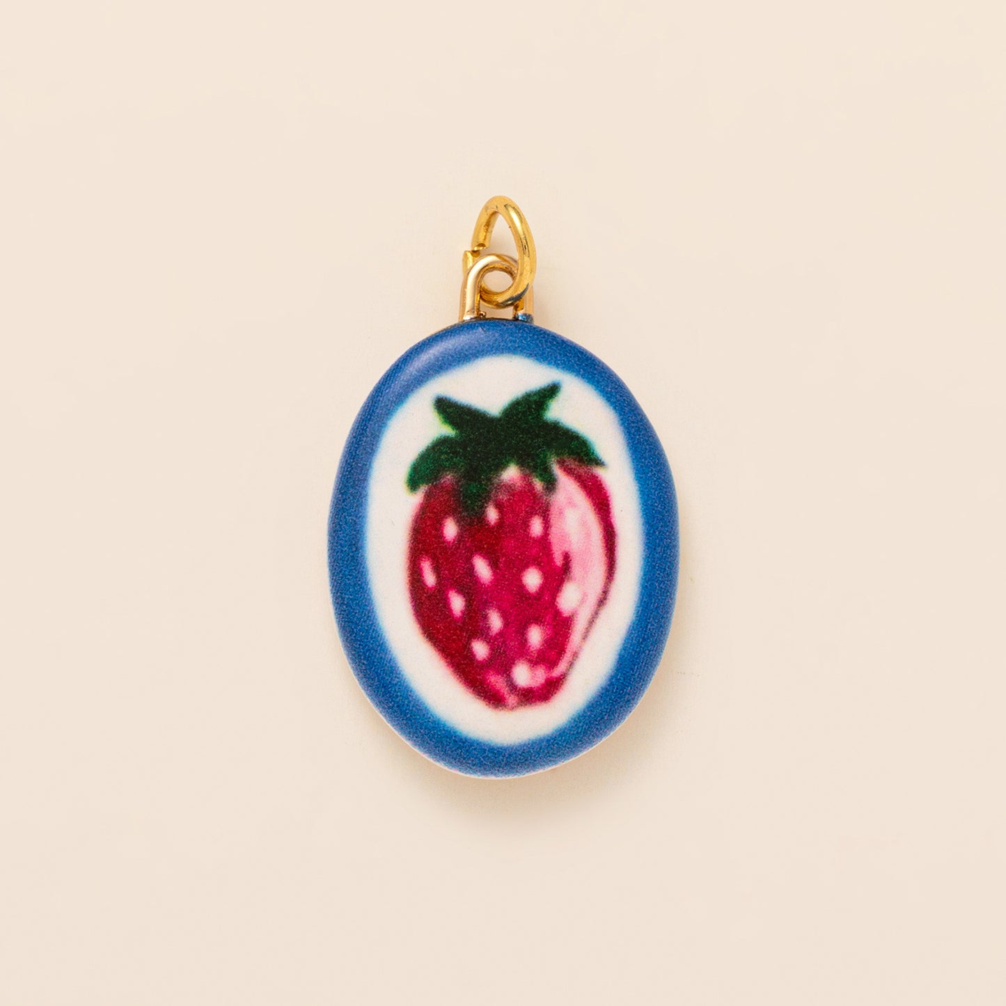 Elegant Casual Geometric Heart Plant Drip Oil Plated Brass Necklace with Stainless Steel Pendant