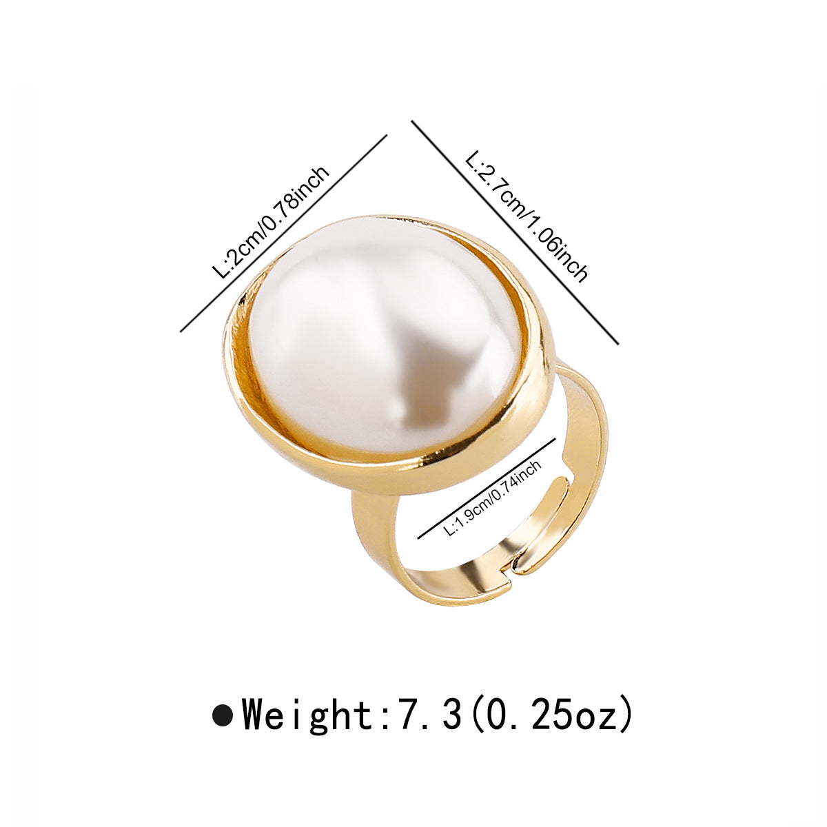 Collar geométrico de moda con base de aleación e incrustaciones de perlas simuladas para mujer
