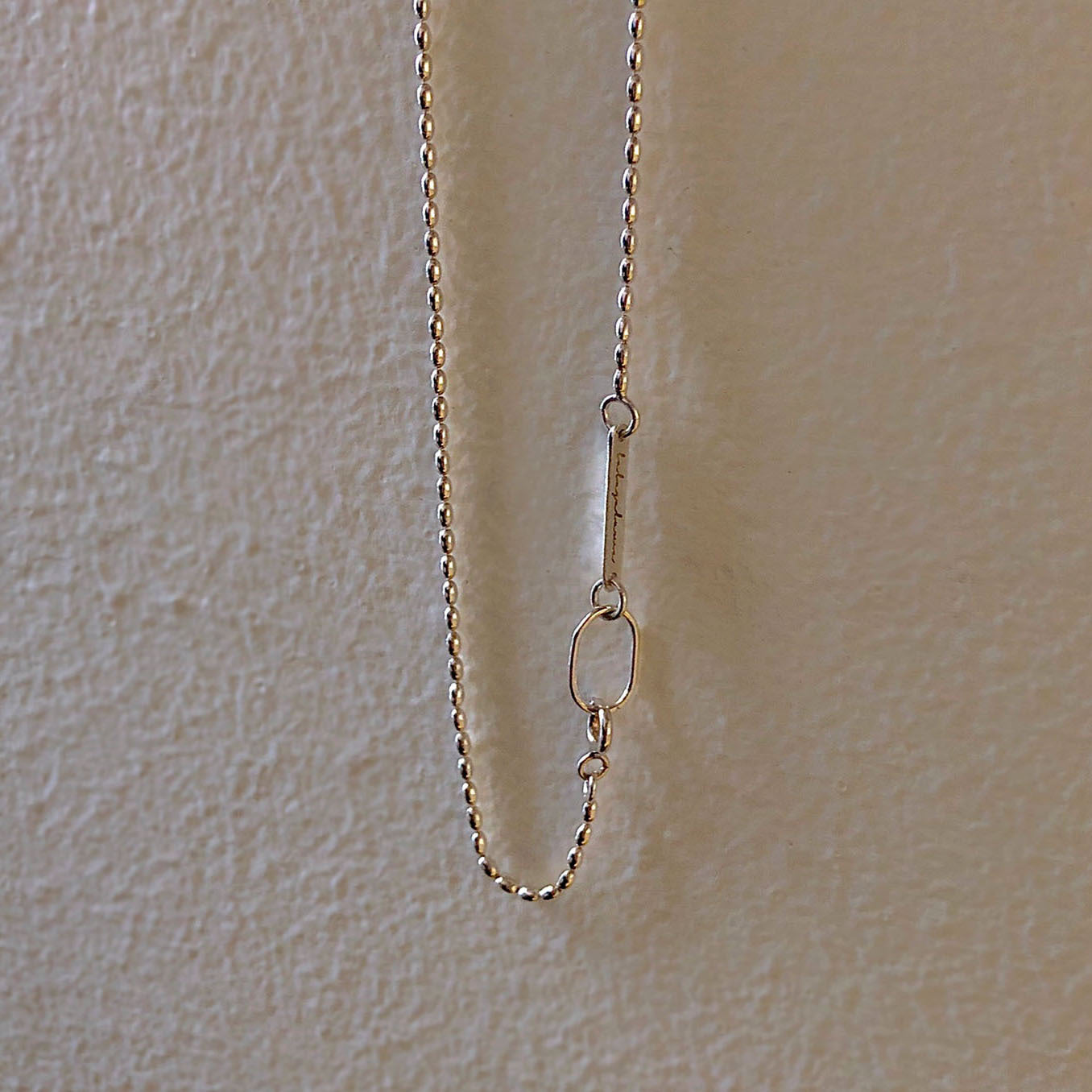 Rhinestone-Inlaid Olive Bead Pendant Necklace for Women in 925 Sterling Silver with Rhombus Shape and Snake Chain, Minimalist and Rustic Style