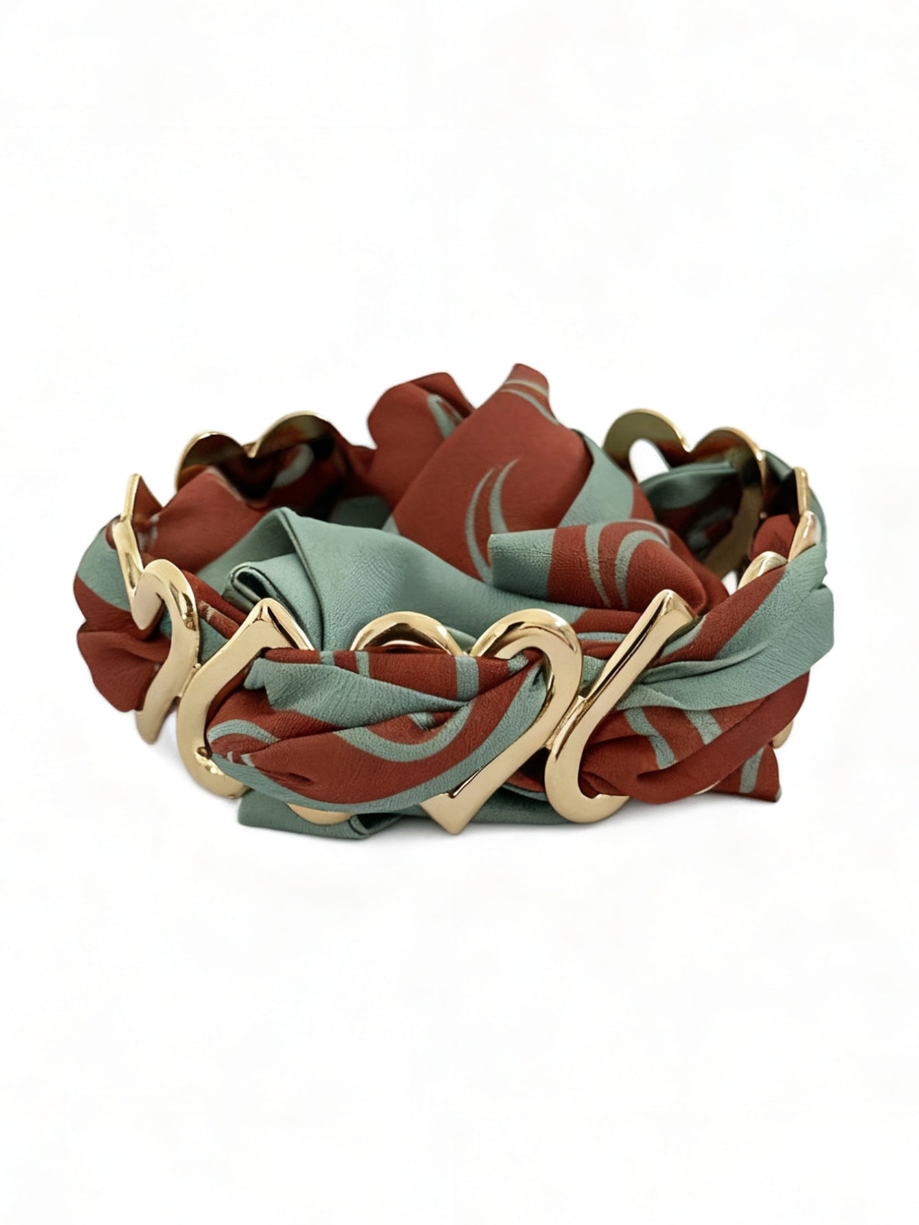 Fashion Minimalist Stainless Steel Plated Multi-Layer Irregular Heart Bracelet