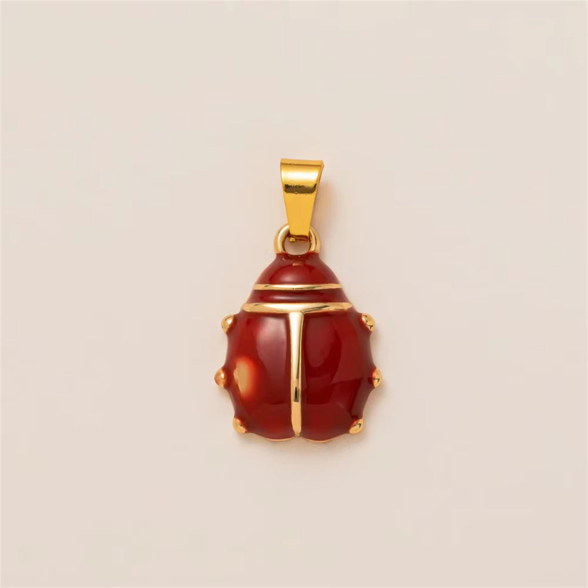 Minimalist Luxury 18K Gold Plated Brass Animal Pendant Necklace for Unisex