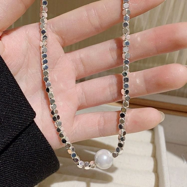 Collana con ciondolo in acciaio inossidabile placcato a forma di animale irregolare minimalista da donna