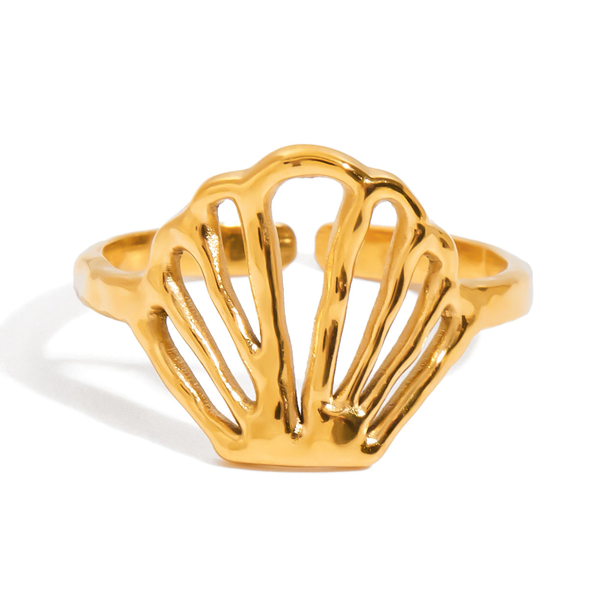 Minimalist Luxury Geometric Stainless Steel PVD Plated Bracelet for Women