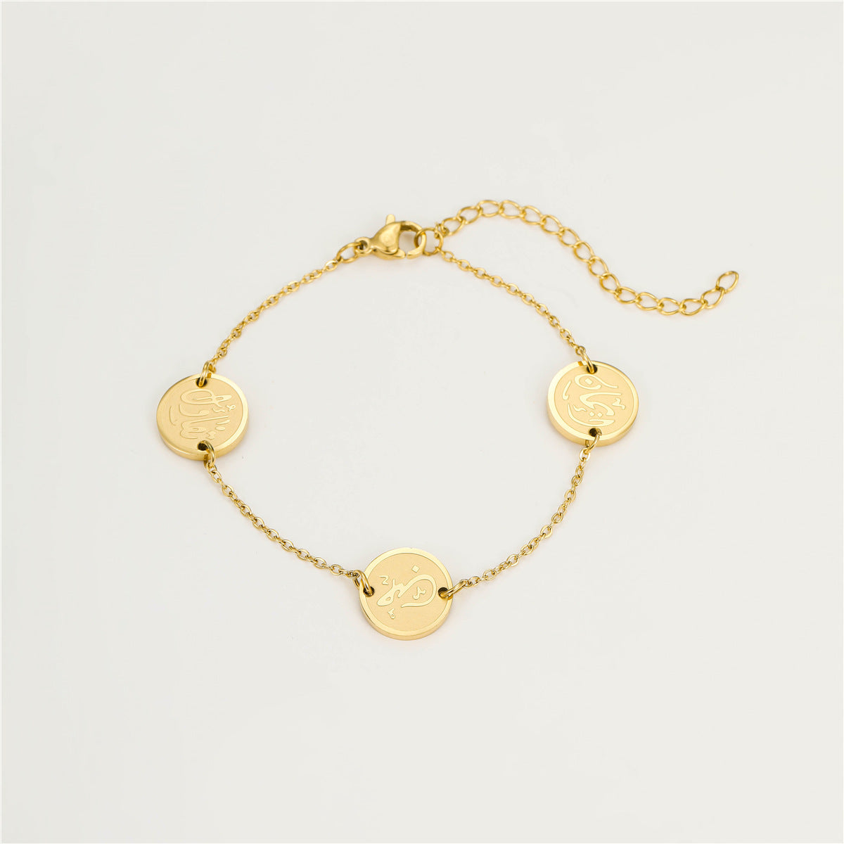 Elegante Pulsera Redonda Unisex de Acero Inoxidable con Colgante y Baño de Titanio, Soporte para Grabado, Resistente a la Decoloración y Diseño Versátil