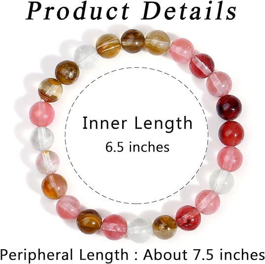 8mm Natural Turquoise Round Bead Stretch Bracelet Unisex Geometric Handmade Jewelry