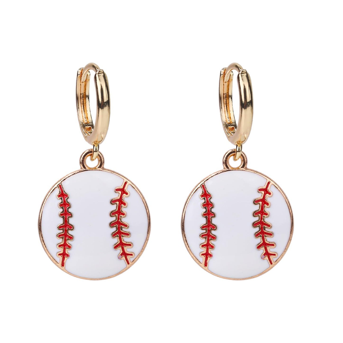 Sweet Floral Gold Plated Alloy Earrings for Women