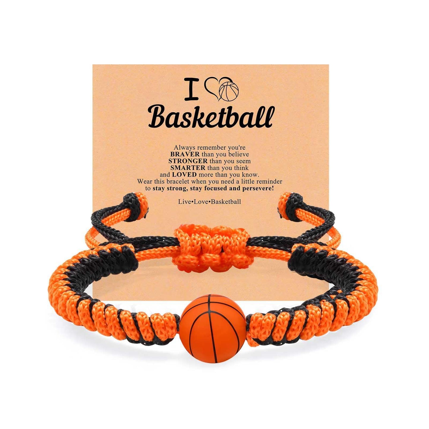 Sporty Geometric Silicone Braided Adjustable Bracelet Unisex