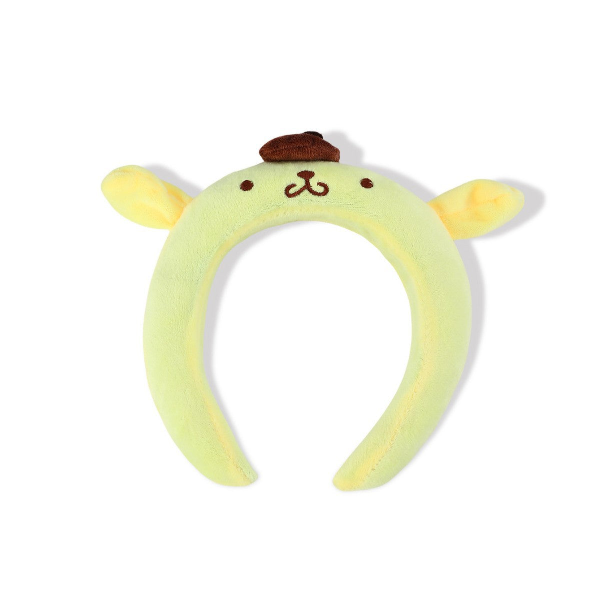 Cerchietto Peluche per Capelli in Stile Cartoon Cagnolino Rotolino di Cannella Carino Kuromi My Melody per Ragazze, Dolce Fascia Soffice con Trama a Maglia e Stile Macaron Pastello