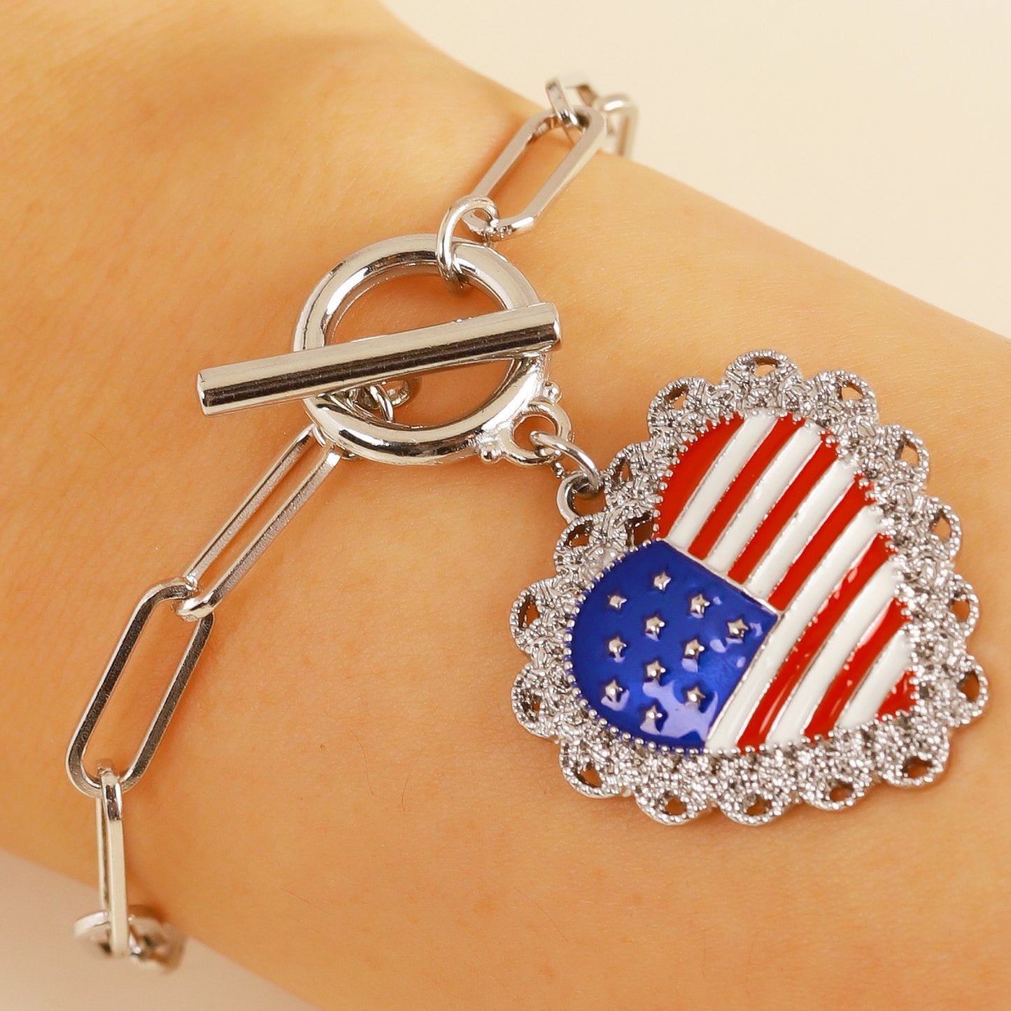 Set di collane placcate in lega con ciondoli a forma di stella e cuore intarsiati di strass, stile minimalista, da donna