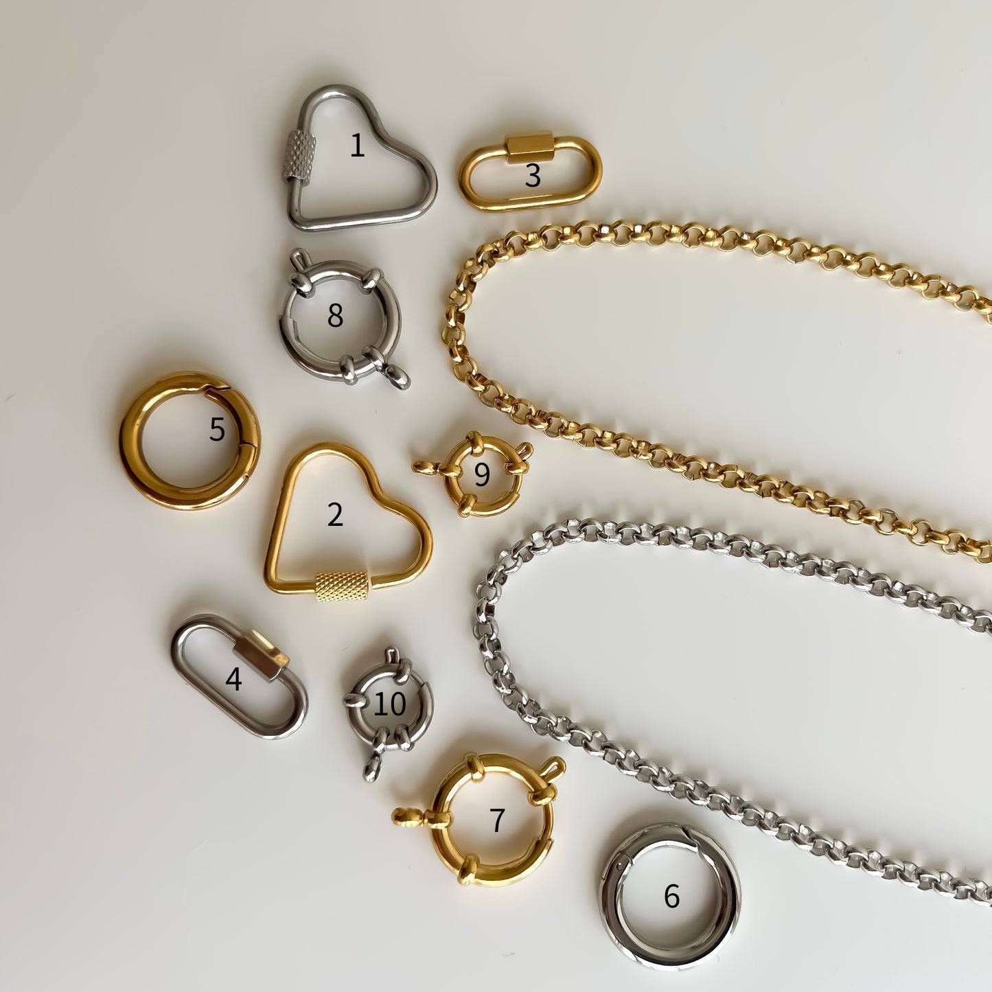 Elegant Plated Brass Heart Bow Animal Star Floral Charm Bar Necklace for Unisex