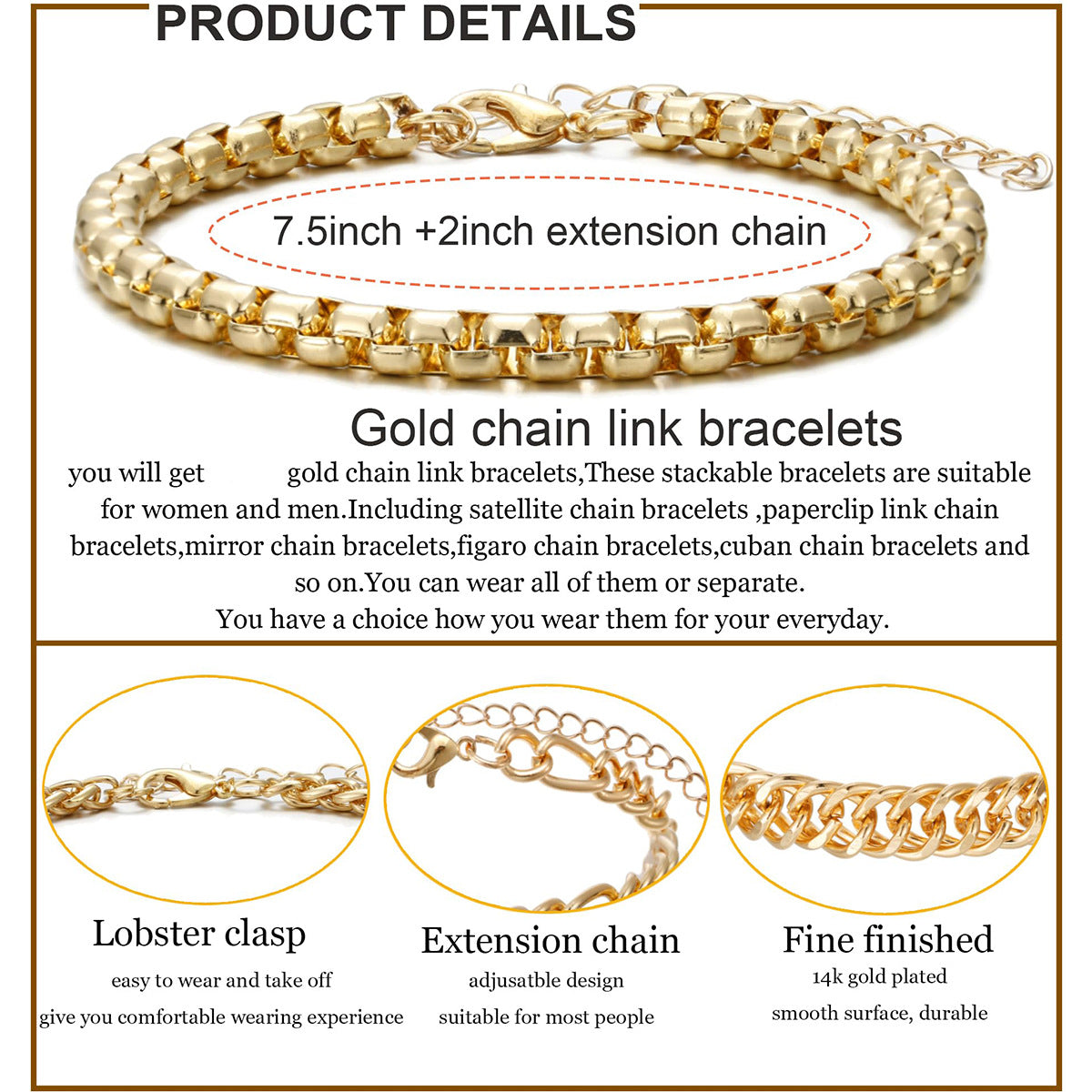 Minimalist Elegant Geometric Alloy Plated Bracelet for Women