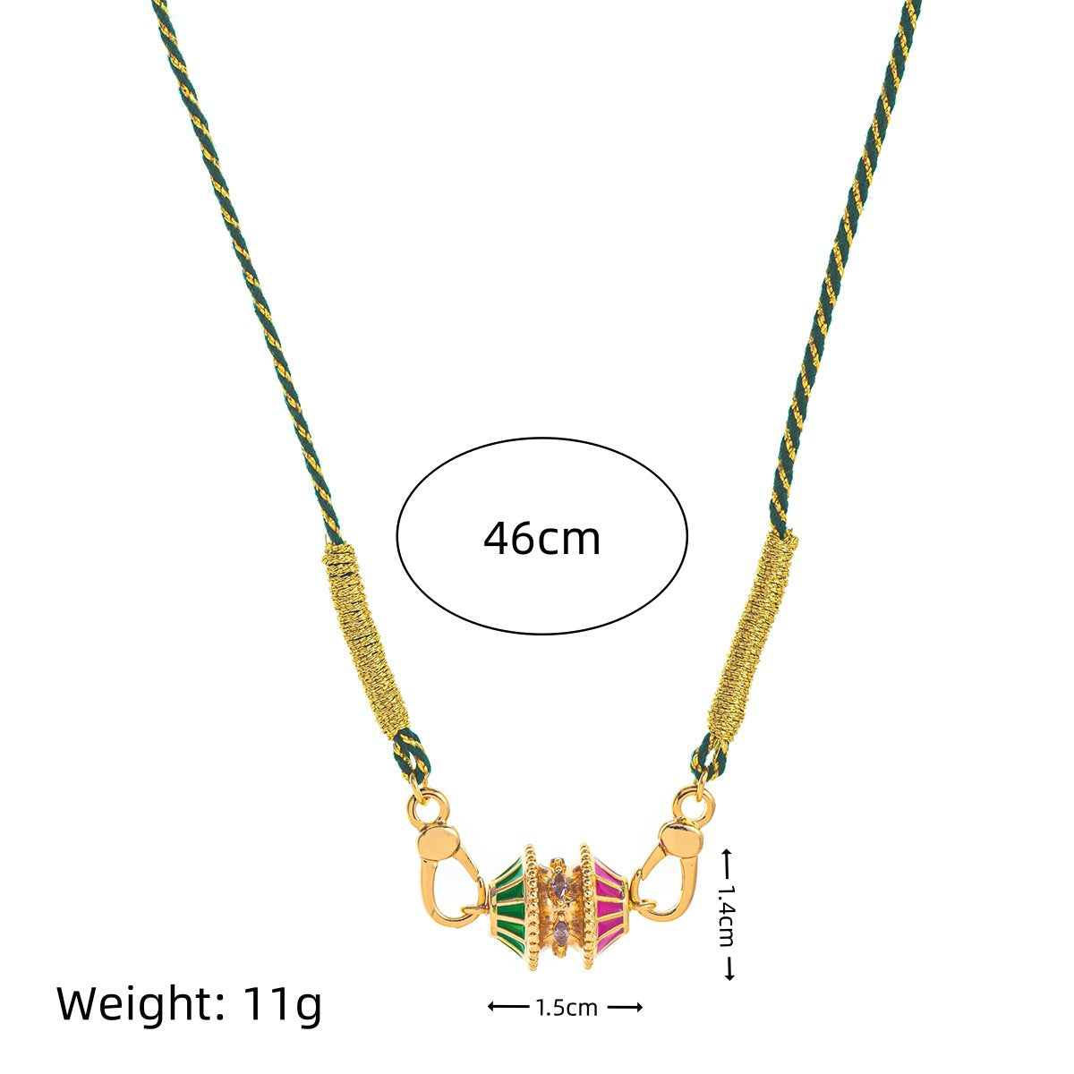 Irregular Geometric Pendant Necklace with Vacuum Electroplated 18K Gold Finish on Copper Base for Unisex Valentine's Day Gift