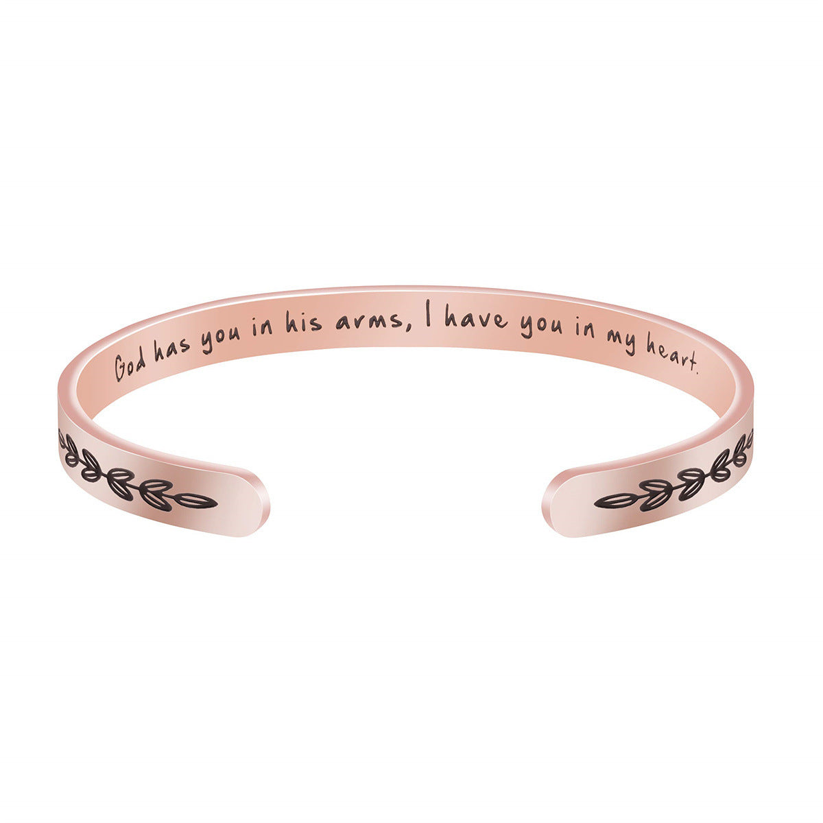Pulsera de acero inoxidable de moda para mujer con acabado chapado, regalo ideal de Navidad, cumpleaños, Acción de Gracias para mamá