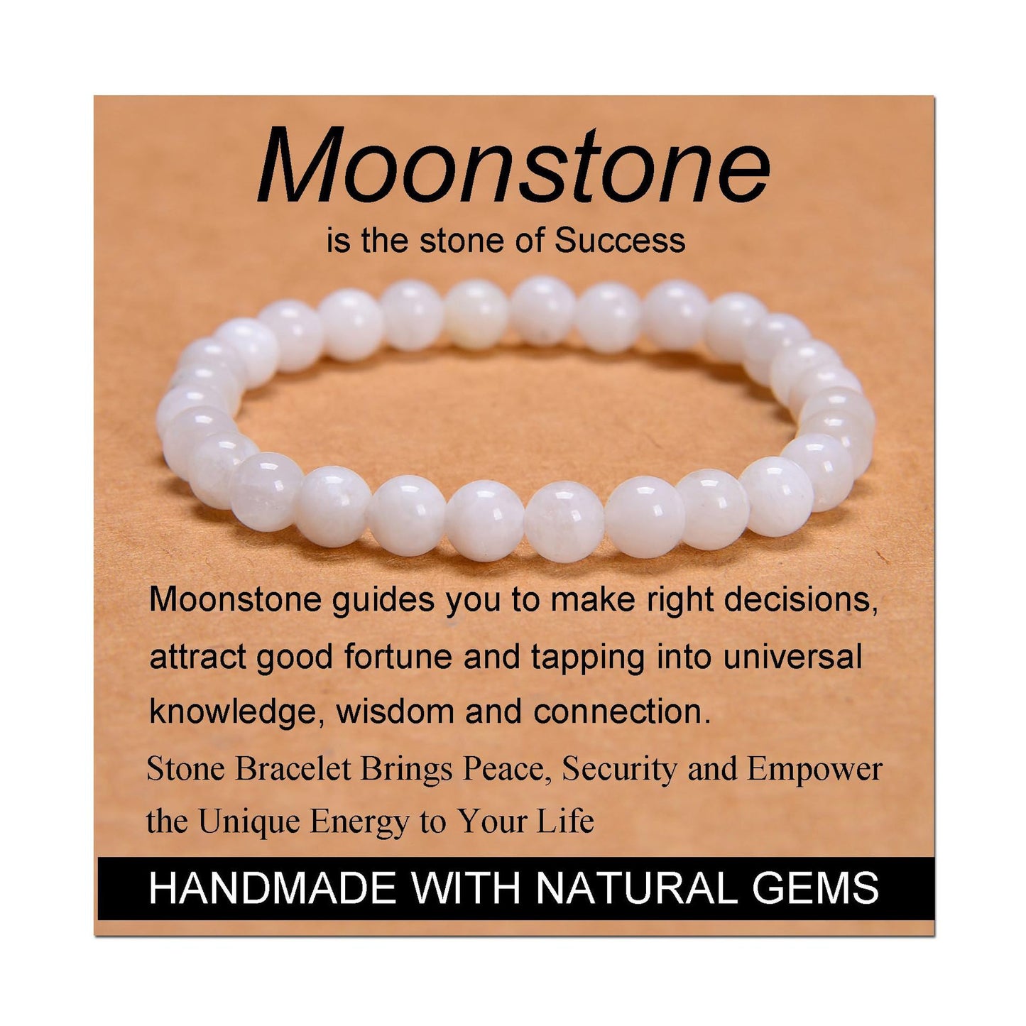 Minimalist Round Green Agate Amethyst Map Stone Obsidian Malachite White Agate Crystal Stretch Bracelet Unisex Geometric Jewelry