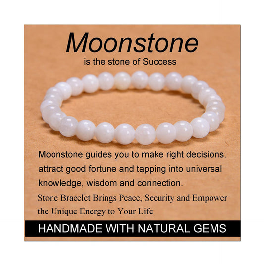 Minimalist Round Green Agate Amethyst Map Stone Obsidian Malachite White Agate Crystal Stretch Bracelet Unisex Geometric Jewelry