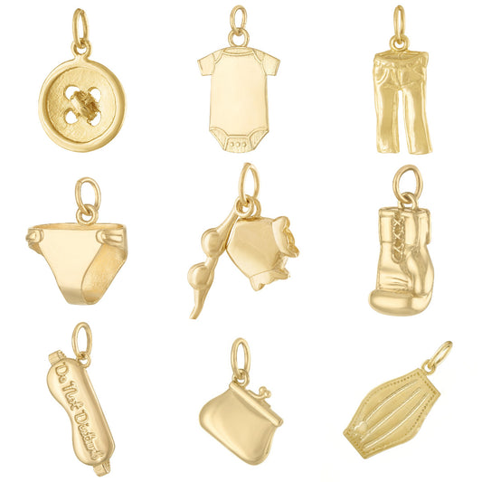 Vintage Geometric Stainless Steel PVD Gold Plated DIY Charm Bar Necklace Corn Chain Unisex