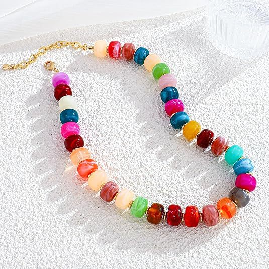 Collana da donna minimalista con lettera geometrica dolce, placcata in ottone, a catena barbazzale