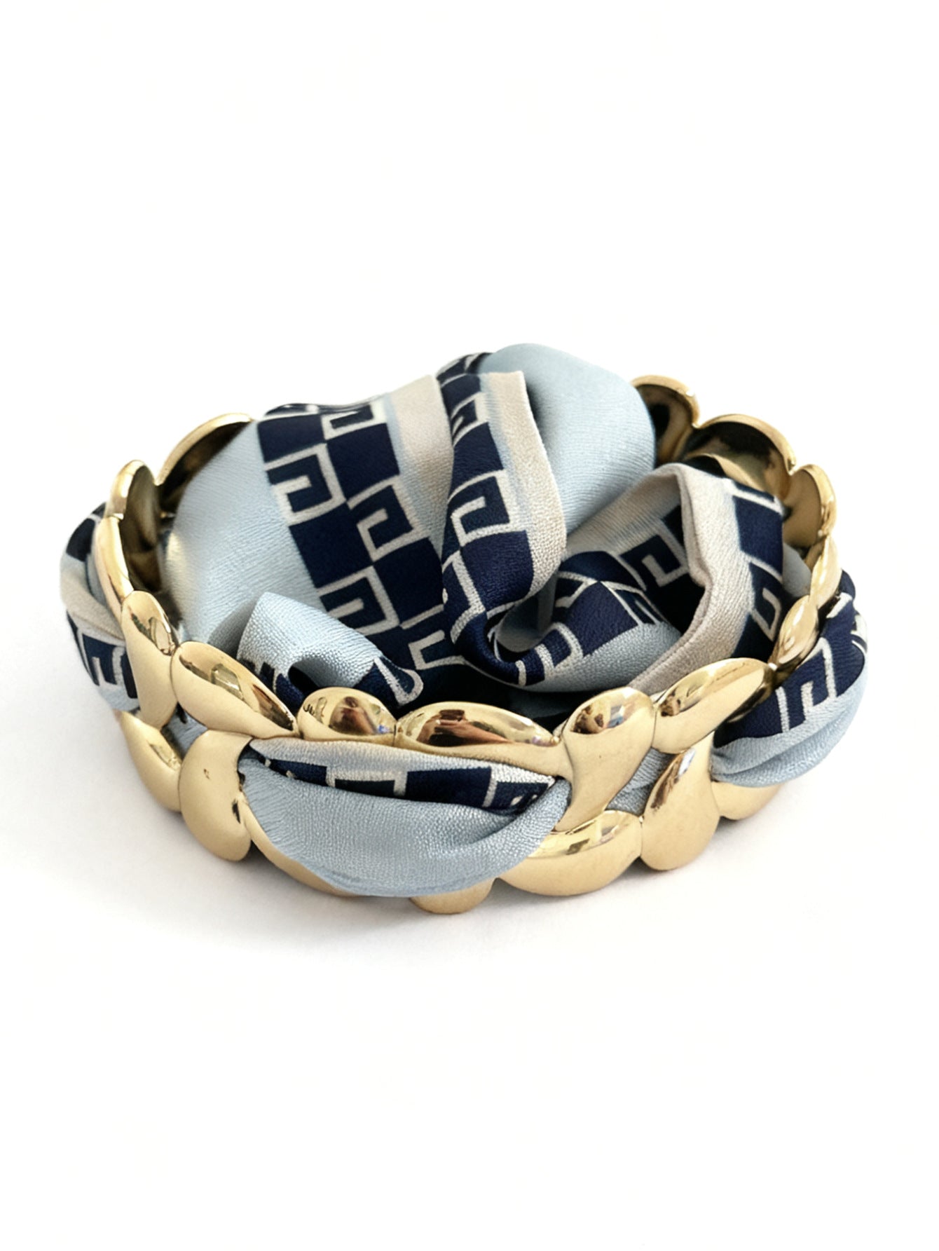 Bracciale a fascia larga in acciaio inossidabile placcato a forma di cuore irregolare, stile streetwear alla moda