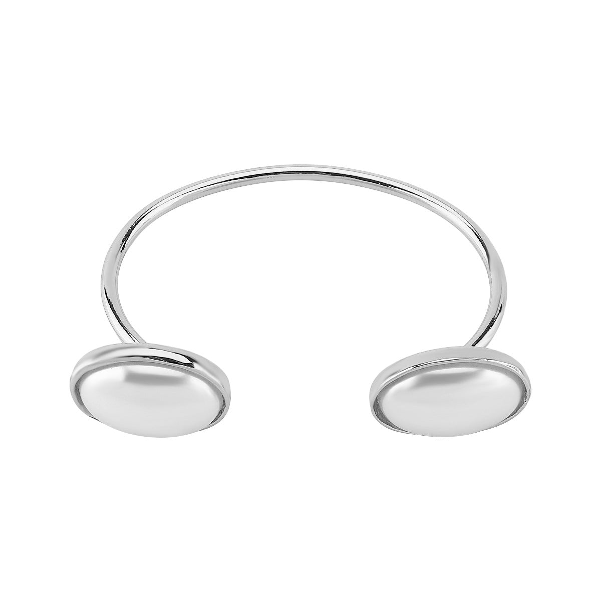 Collar geométrico de moda con base de aleación e incrustaciones de perlas simuladas para mujer