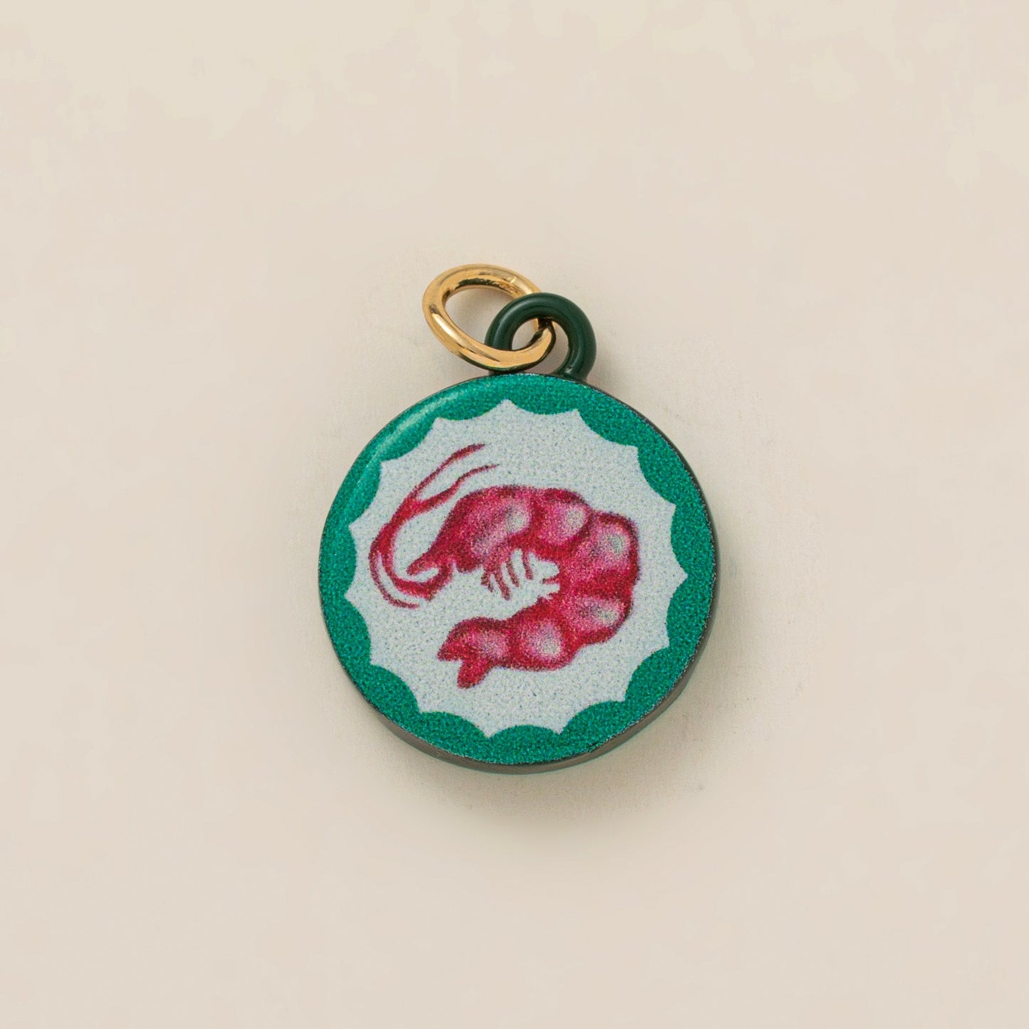 Sweet Striped Animal Brass Charm Bar for Bag