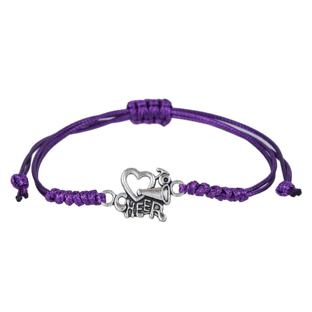 Cheer Geometric Round Handmade Alloy Bracelet for Women