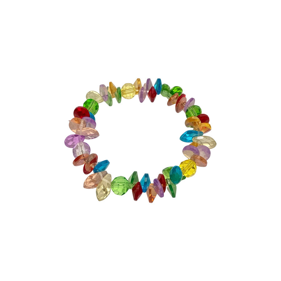 Set collana e bracciale da donna con cristallo a goccia Sweet Heart