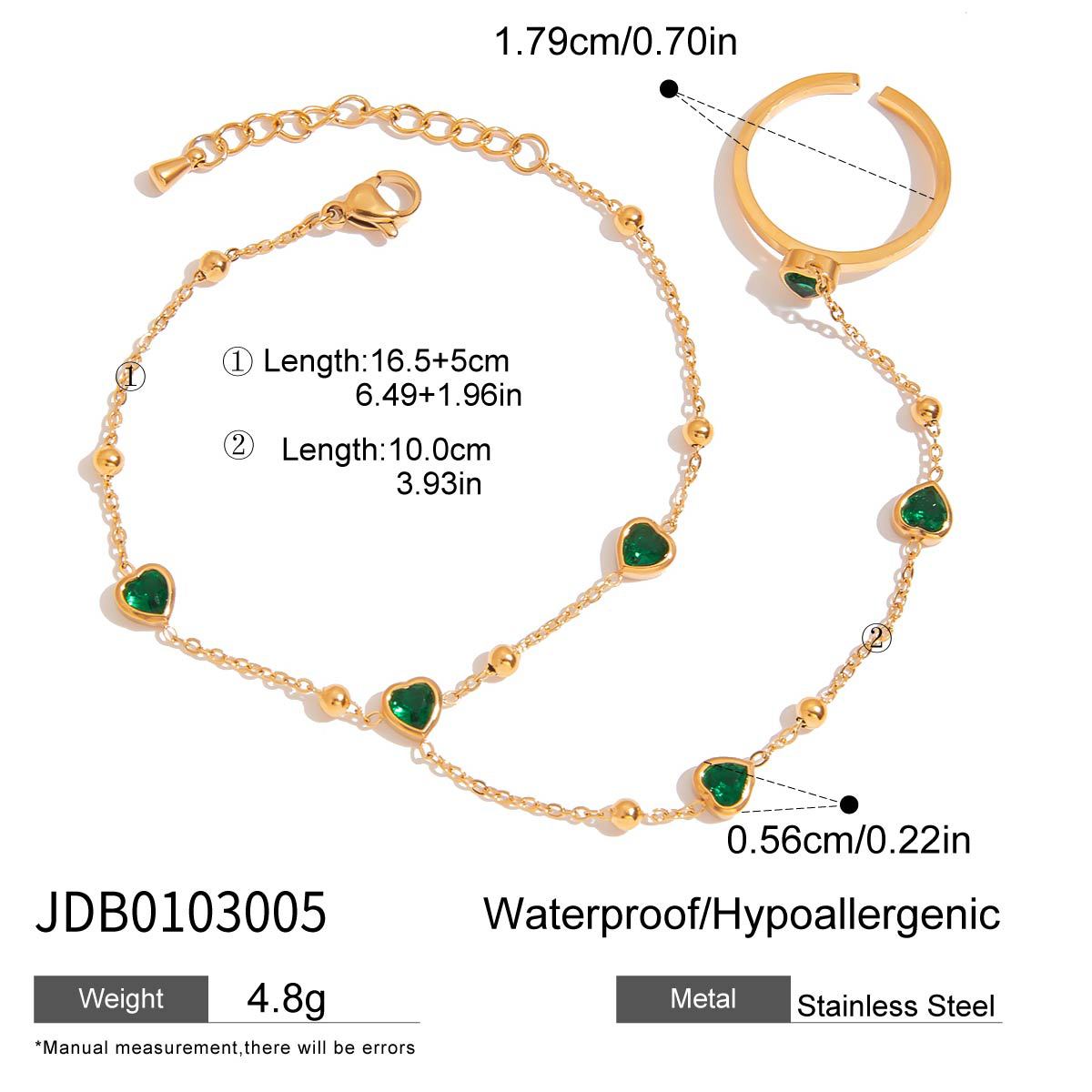 Anello-Bracciale Geometrico da Donna in Acciaio Inossidabile con Perla e Zirconia, Estetica Lussuosa Minimalista
