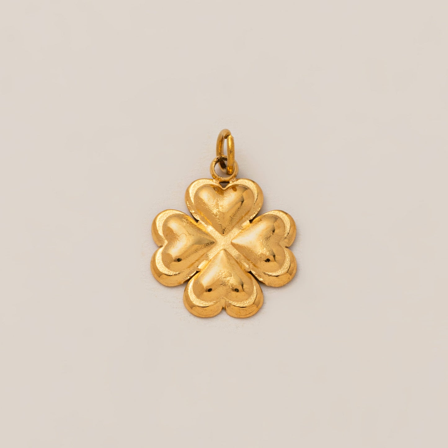 Vintage 18K Gold Plated Stainless Steel Heart Geometric Charm Bar Necklace PVD Cable Chain Unisex DIY Jewelry