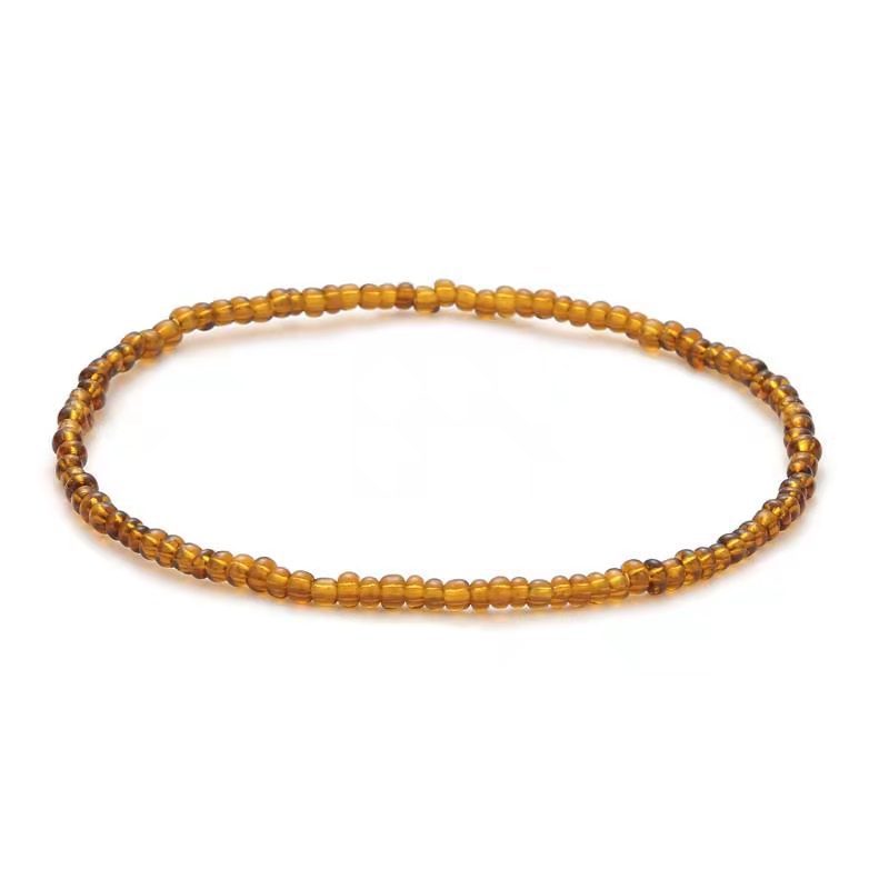 Bohemian Handmade Seed Bead Anklet for Women Beach Jewelry