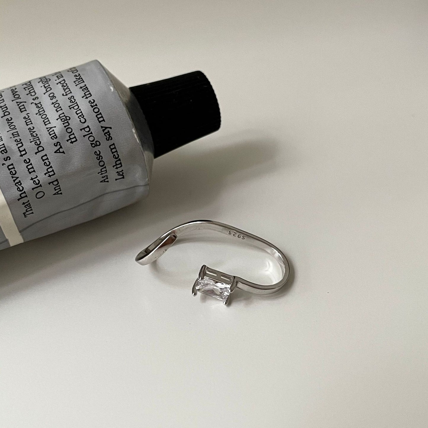 Orecchini da donna minimalisti in argento Sterling 925, placcati, geometrici, con zirconi cubici, a clip