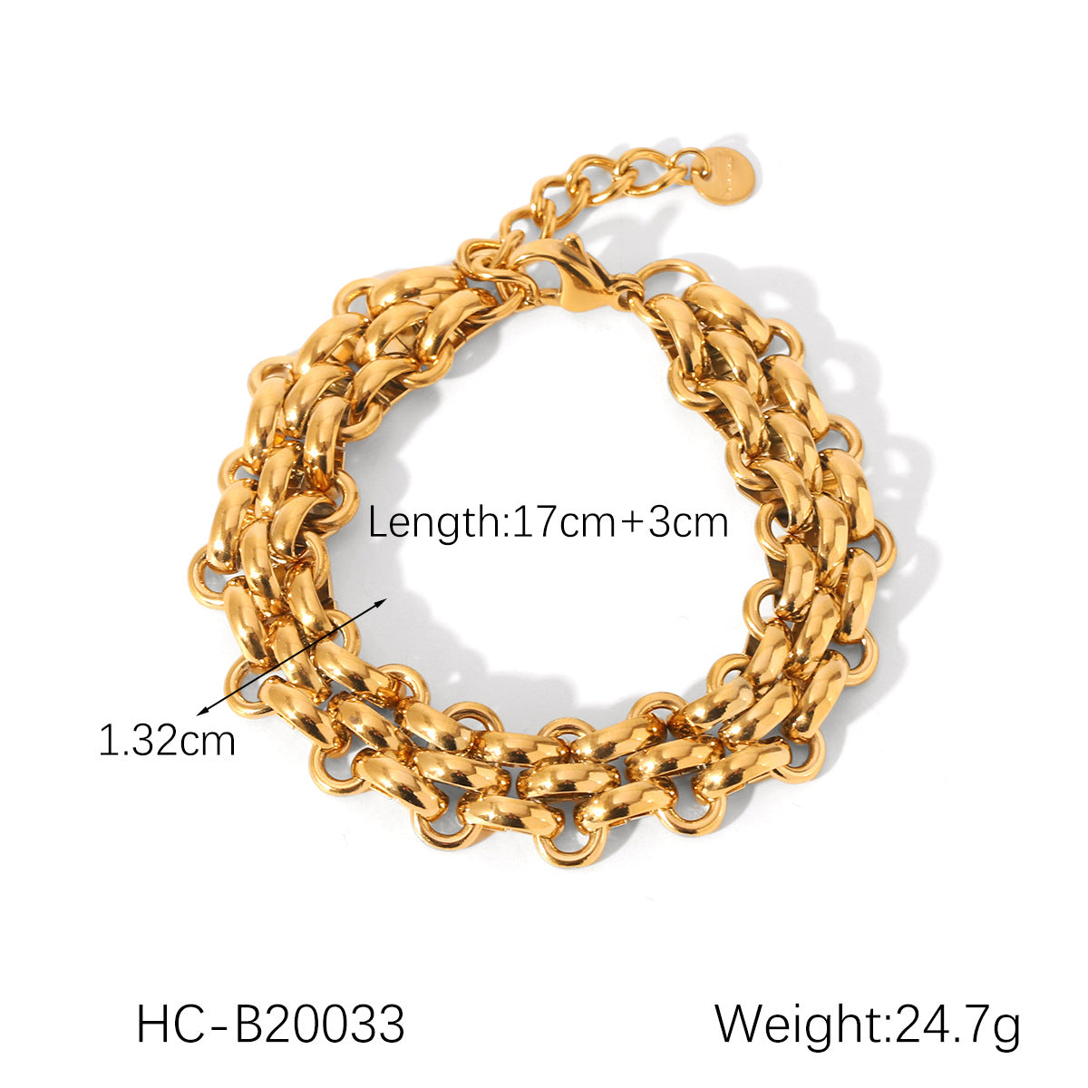 Bracciale da donna in acciaio inossidabile a forma di farfalla con intarsio in strass e finitura placcata, stile geometrico