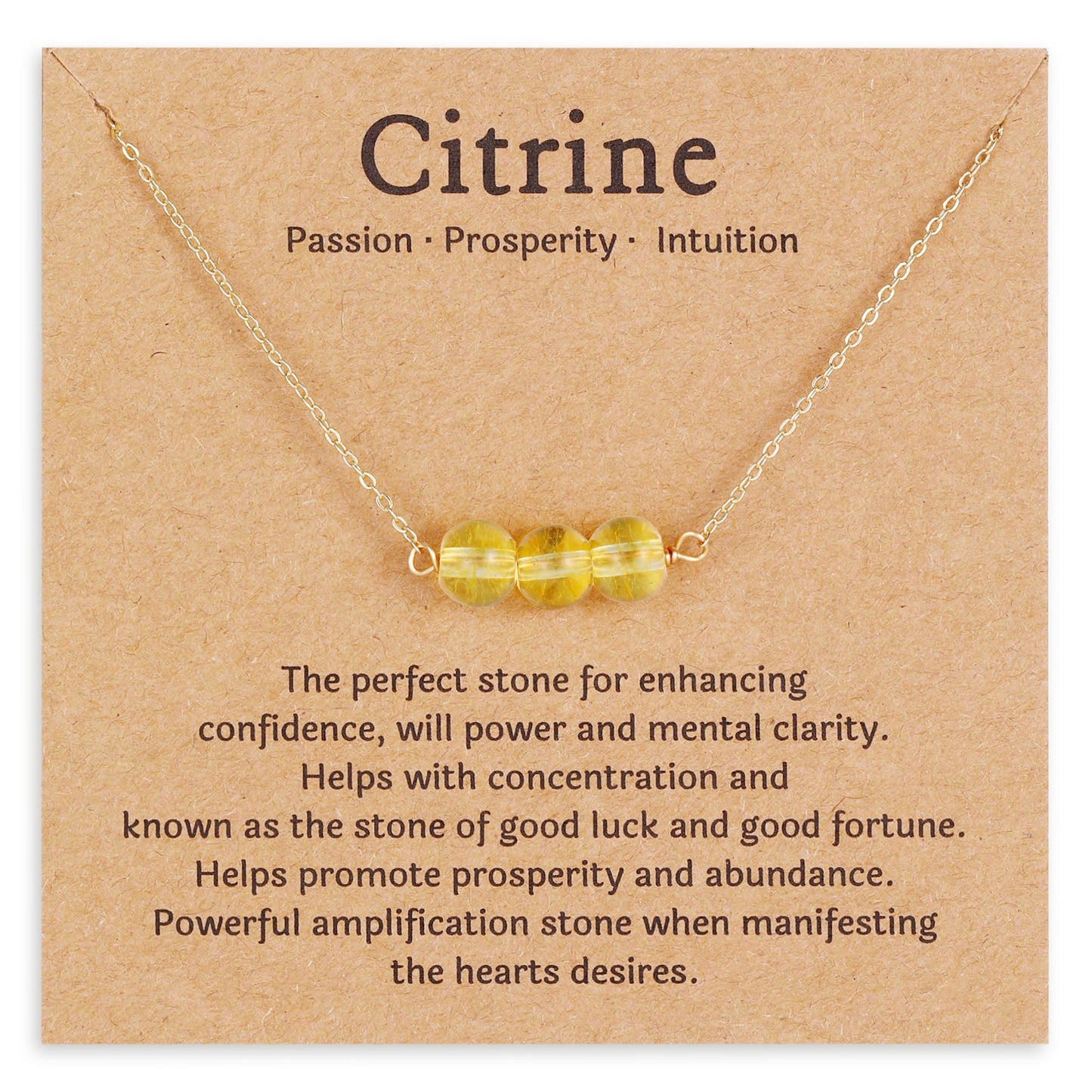 Minimalist Geometric Agate Necklace with Crystal Pendant Cable Chain for Women