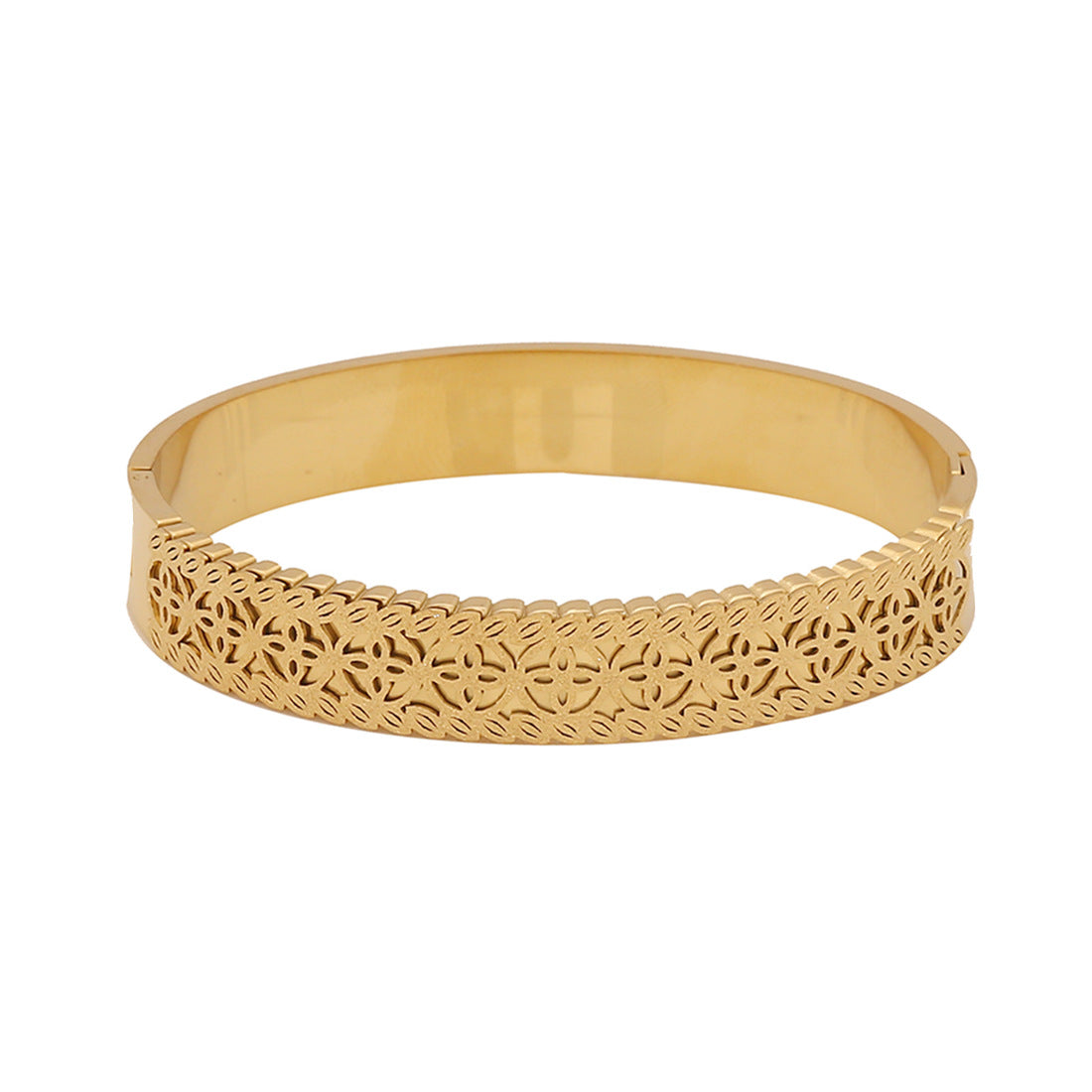 Matte Texture Stainless Steel Bracelet for Women with Plated Finish, Unique and Versatile Fashion Accessory
