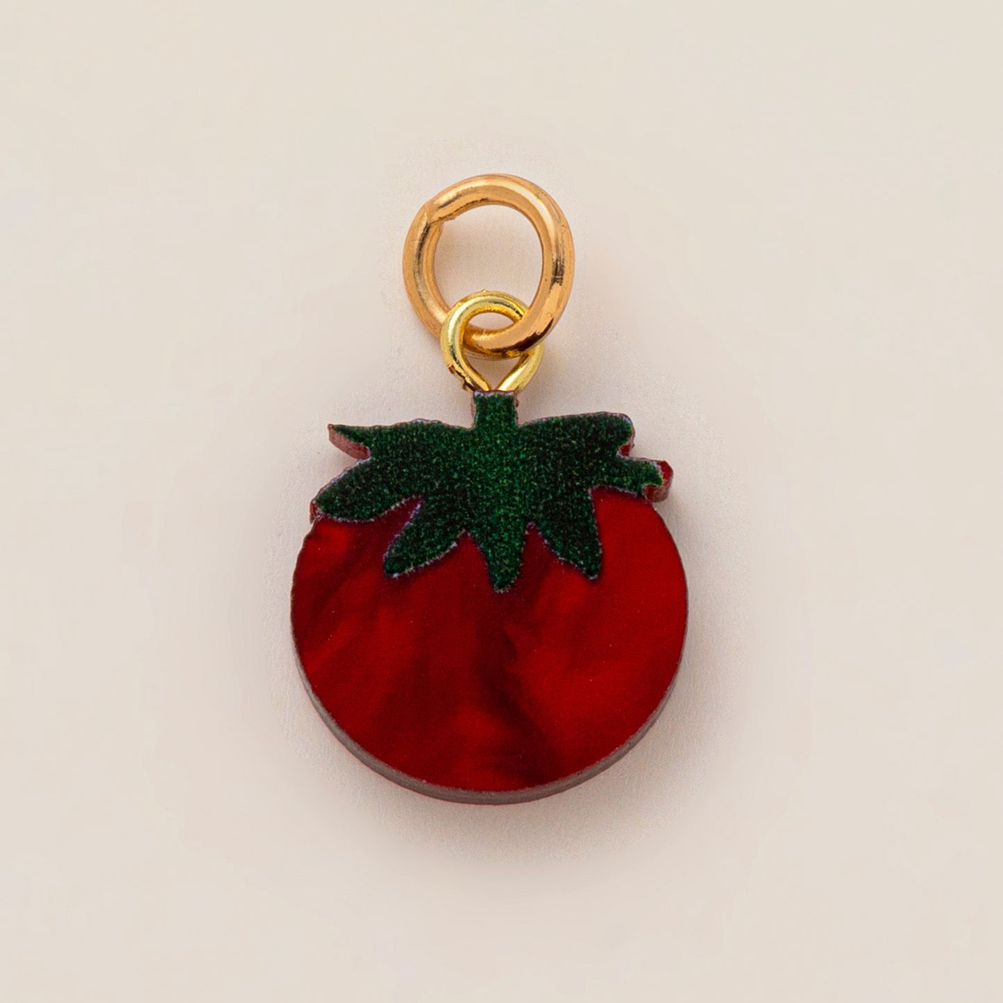 Vintage 18K Gold Plated Brass DIY Charm Bar Pendant