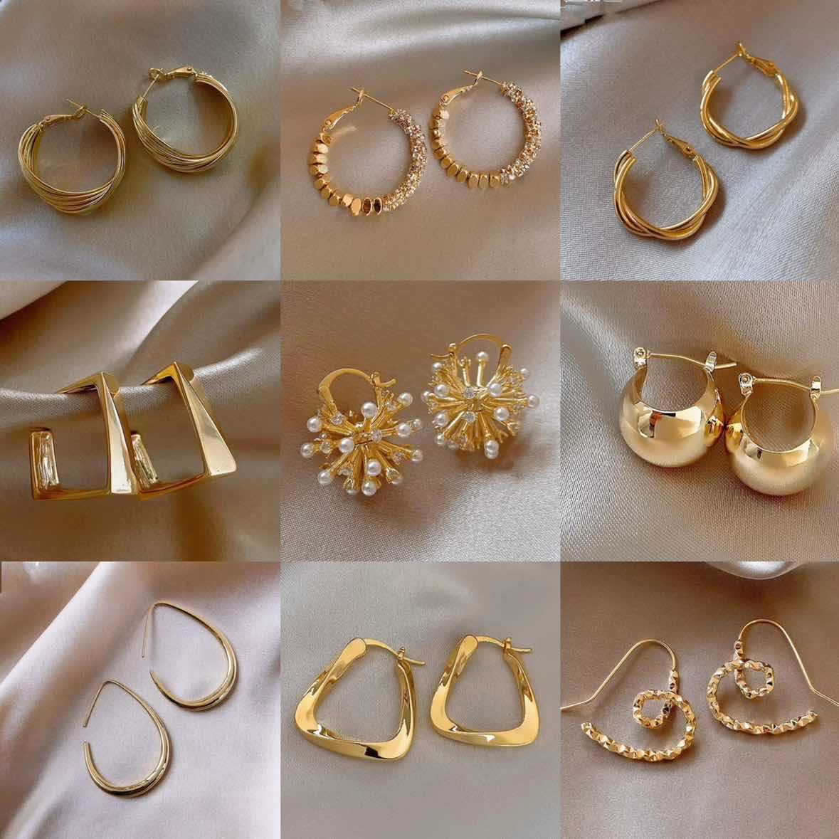 Orecchini a farfalla geometrici chic con perle d'acqua dolce e intarsio di zirconi su perni in argento sterling 925
