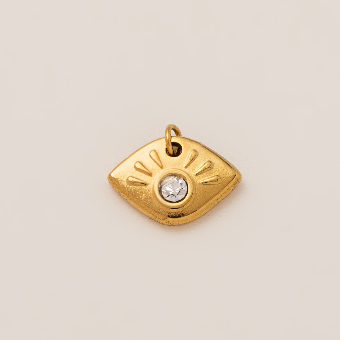 Collar de barra con dije de mariposa, cruz y circonita cúbica en acero de titanio vintage para mujer