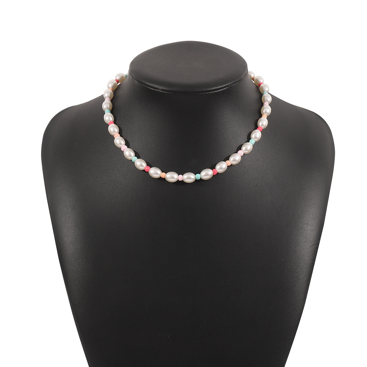 Pulsera de cuentas de perlas geométricas minimalistas para mujer, accesorio de moda hecho a mano para primavera y verano