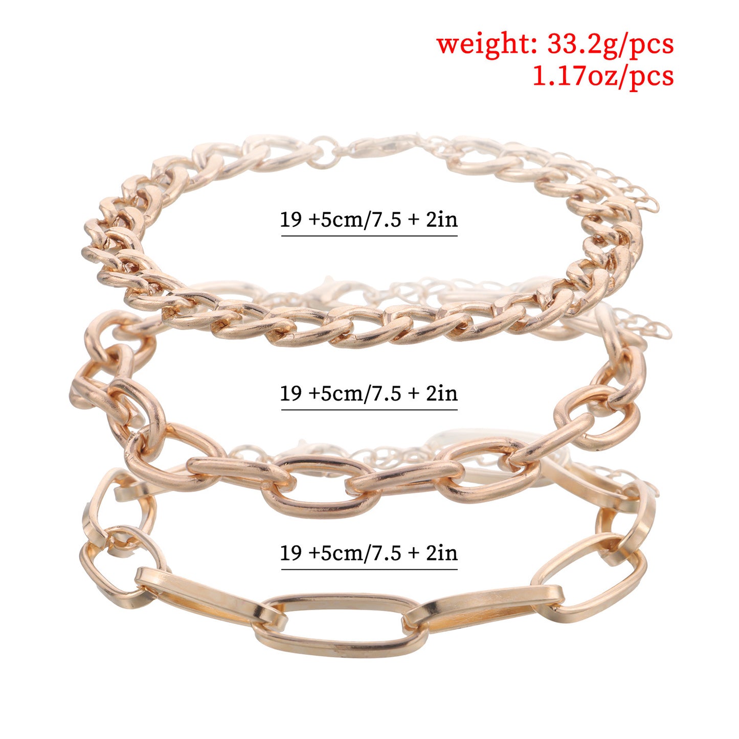 Fashionable Bamboo-Joint Geometric Alloy Bracelet for Women with Plated Finish Multi-Layer Stylish Accessory
