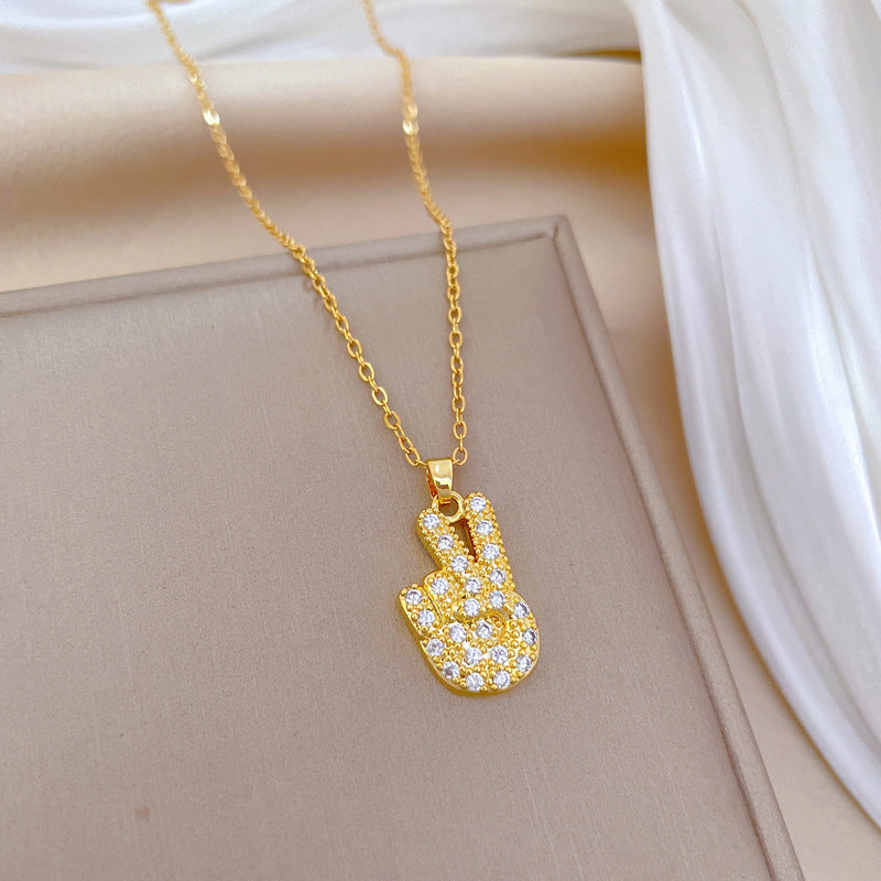 Collana con ciondolo a luna geometrica minimalista da donna e uomo, catena a serpente in acciaio inossidabile con finitura lucida