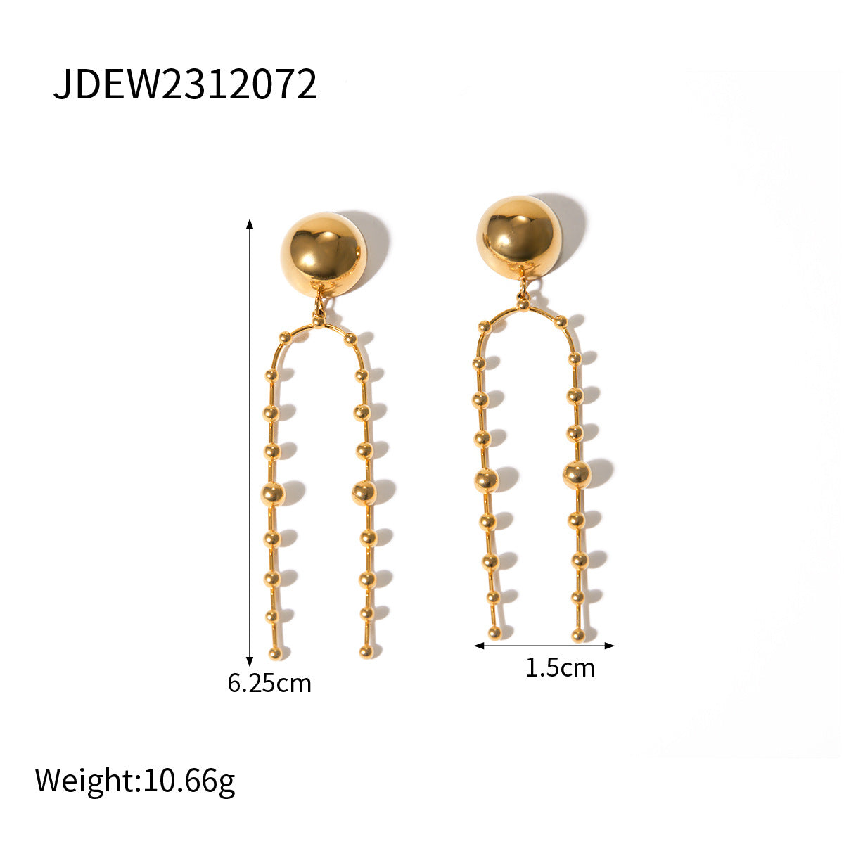 Orecchini a perno geometrici minimalisti in acciaio inossidabile con intarsio di strass da donna, ipoallergenici e resistenti allo sbiadimento