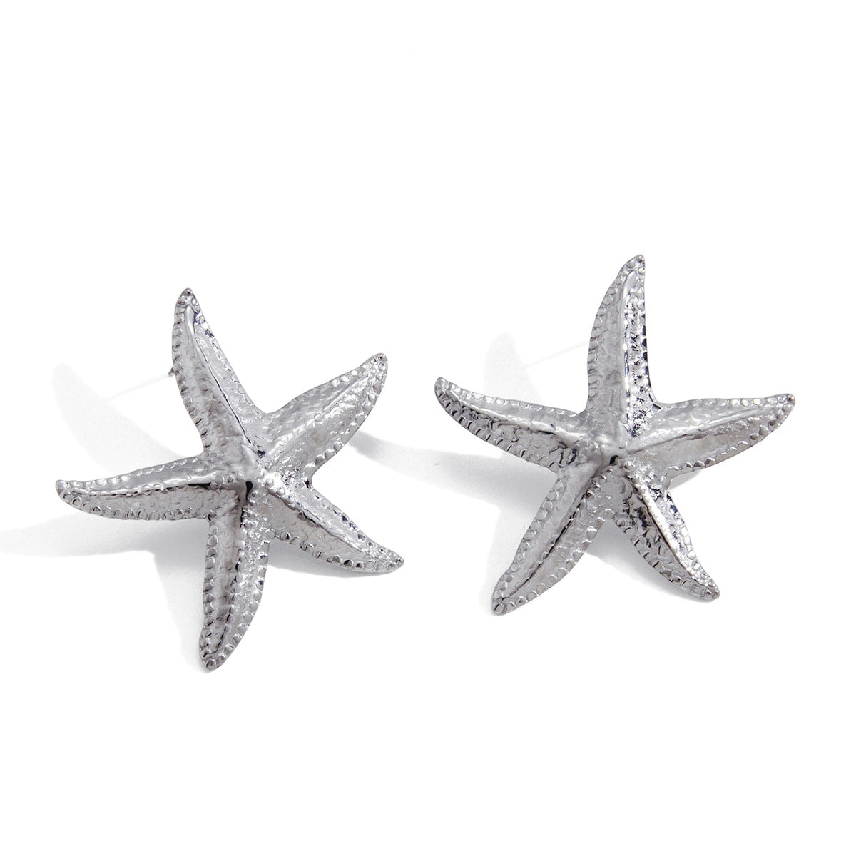 Minimalist Luxury Starfish Stainless Steel Earrings PVD Plated