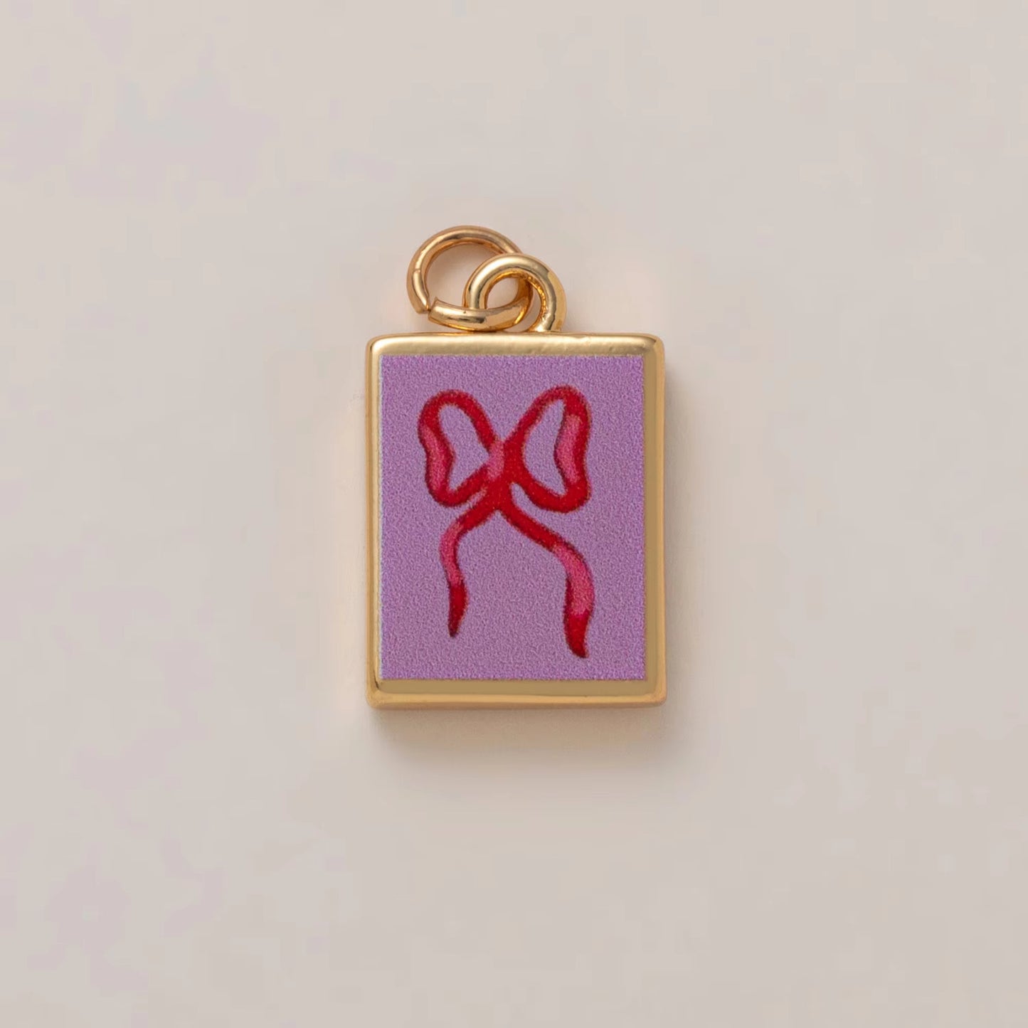 Minimalist PVD Brass Charm Bar