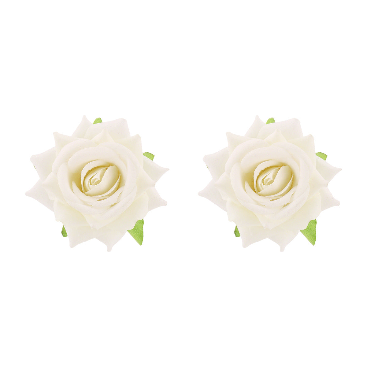Pendientes 3D de Terciopelo con Rosas, Estilo Romántico para Vacaciones en la Playa, para Mujer, Joyería Dulce Vintage de Verano