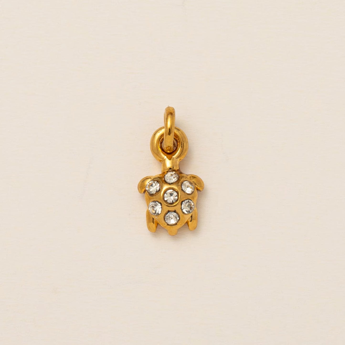 Vintage 18K Gold Plated Stainless Steel Mermaid Tail Charm Bar for Women