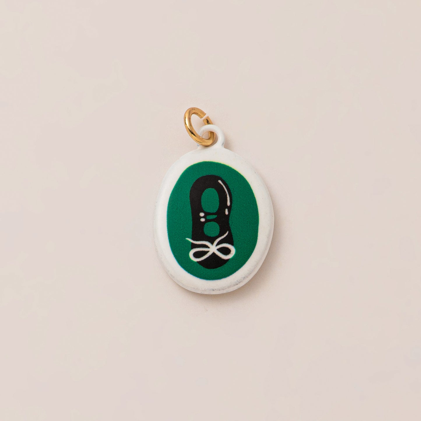Elegant Casual Geometric Heart Plant Drip Oil Plated Brass Necklace with Stainless Steel Pendant