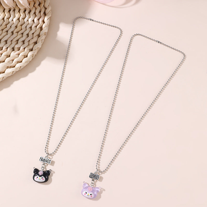 Collana Pendente Minimalista con Fiocco per Donne e Ragazze, Catena a Serpente in Lega con Finitura Placcata, Girocollo Stile Medaglione