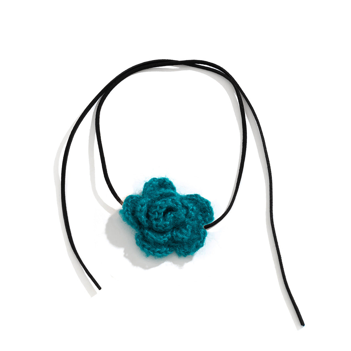 Vintage Elegant Floral Fabric Choker Necklace for Women