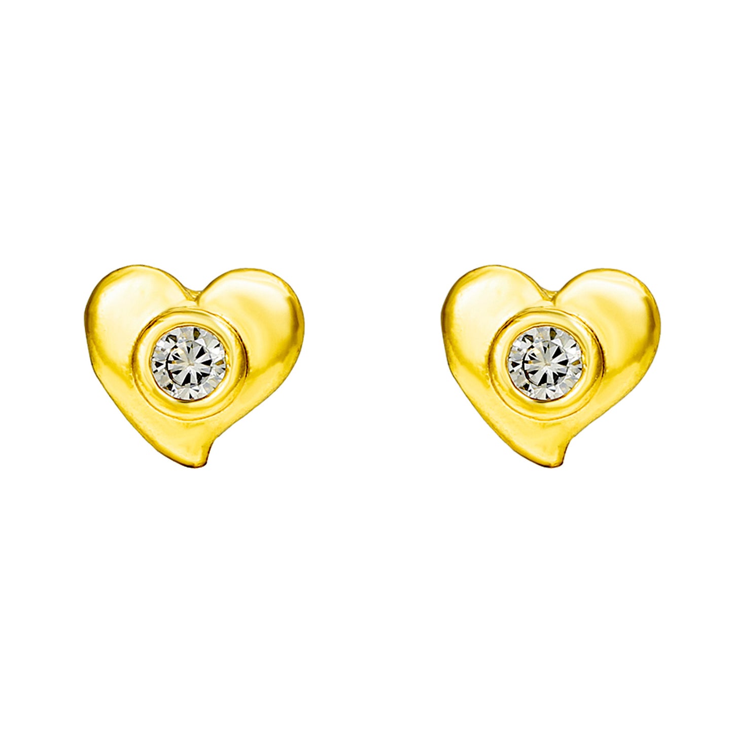 Orecchini a perno da donna a forma di farfalla, ape, croce e cuore in lega con intarsio di strass e finitura galvanica, stile fresco e minimalista