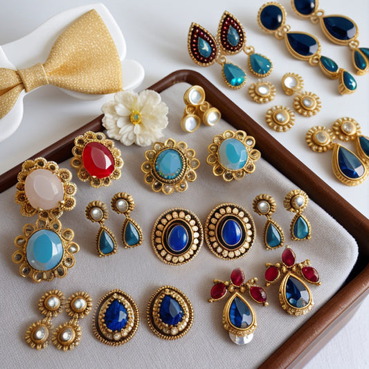 Pendientes de perlas florales vintage con incrustaciones de diamantes de imitación en acero de titanio y postes de plata 925, diseño de esmalte goteado en forma de lágrima para mujer